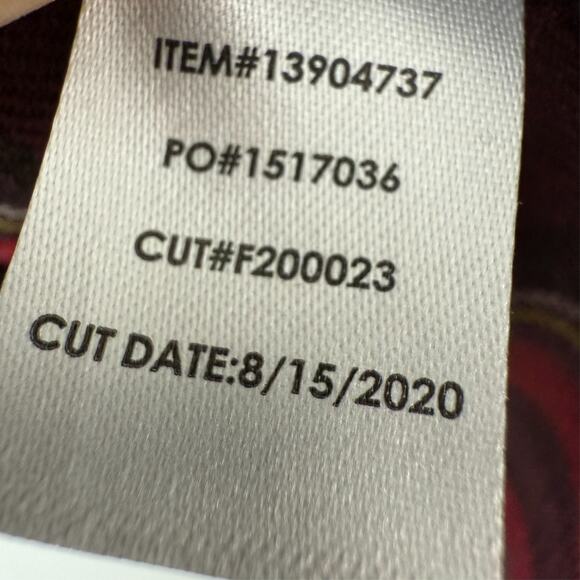 Torrid Mini Skirt Womens 1X Burgundy Red Plaid Goth Skulls Punk Grunge 13904737 - Picture 8 of 11